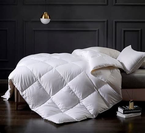 Switte Premium White Goose Down Comforter Queen Size Duvet Insert Down