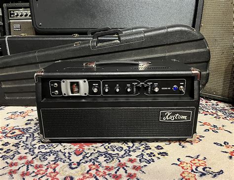 Kustom De300hd 300w Tube Hybrid Bass Head Reverb