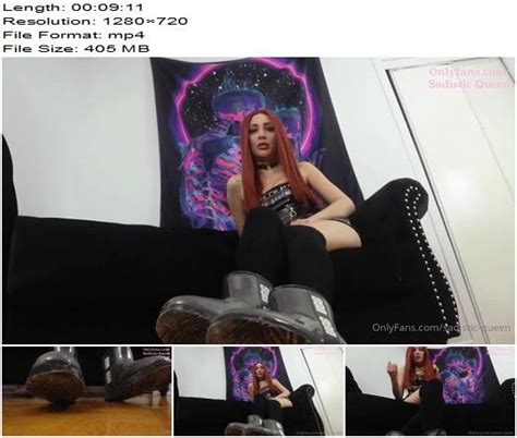 Sadistic Queen Cum For My Dirty Ugg Boots JOI Femdom Pov Jerk Off