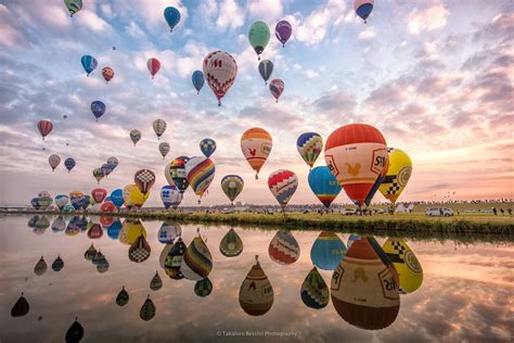 絶景！佐賀インターナショナルバルーンフェスタの写真がどれもこれも美しすぎる Togetter トゥギャッター