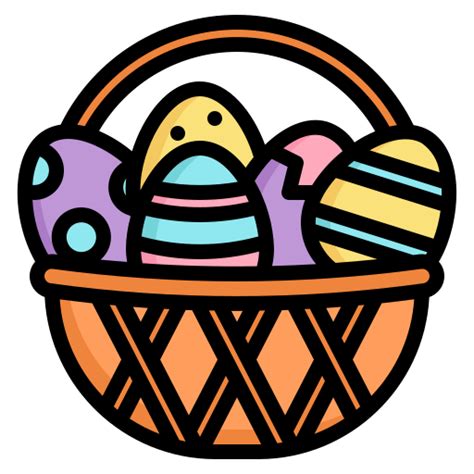 Eggs Basket Generic Color Lineal Color Icon