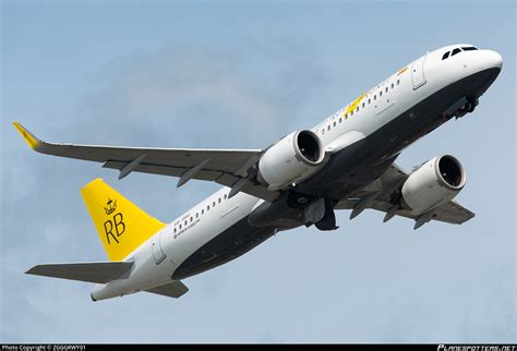 V8 RBG Royal Brunei Airlines Airbus A320 251N Photo By ZGGGRWY01 ID