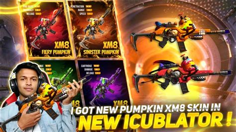 New Pumpkin Xm Incubator I Got New Xm Fiery Pumpkin Gun Skin Op