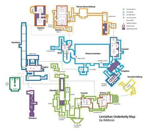 Leviathan Raid Underbelly Map - Destiny 2 | Destiny, Leviathan, Game ...