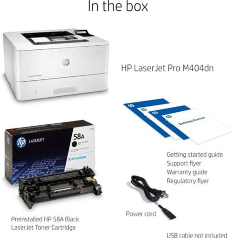 Hp Laserjet Pro M404dn Standard Laser Printer For Sale Online Ebay