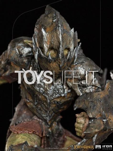 Iron Studios The Lord Of The Rings Archer Swordsman Armored Orc