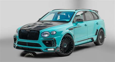 Mansorys Bentley Bentayga Feroza Edition Has 888 Hp And Eye Searingly