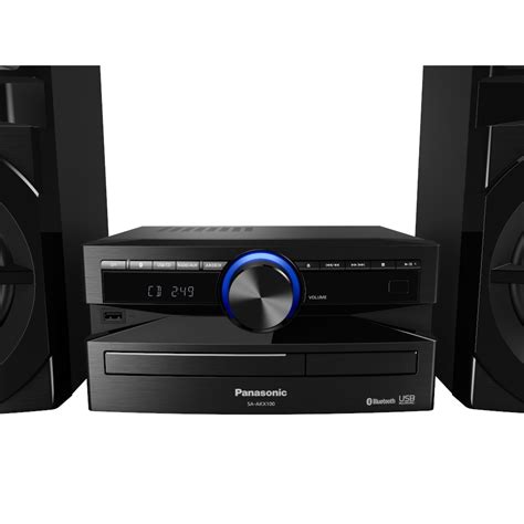 Mini System Panasonic Sc Akx Lbk W Preto Bivolt Schumann