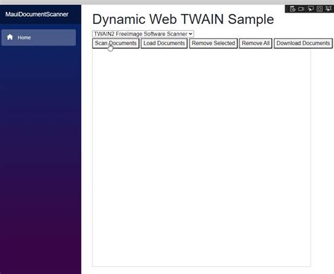 How To Build Desktop And Web Document Scanning App Using NET MAUI And