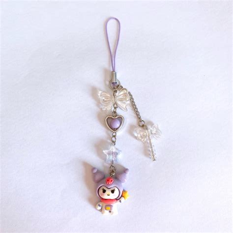 Gantungan Hp Sanrio Phone Charm Cellphone Hanger Sanrio Kuromi Phone