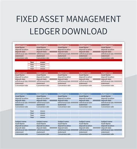 Fixed Asset Management Excel Template Prntbl Concejomunicipaldechinu