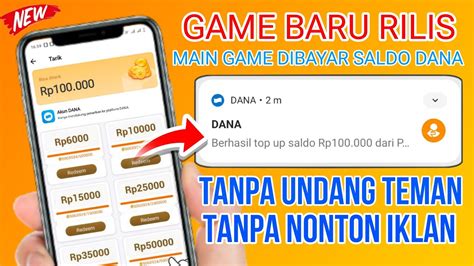 GAME PENGHASIL SALDO DANA TERCEPAT TANPA UNDANG TEMAN APLIKASI