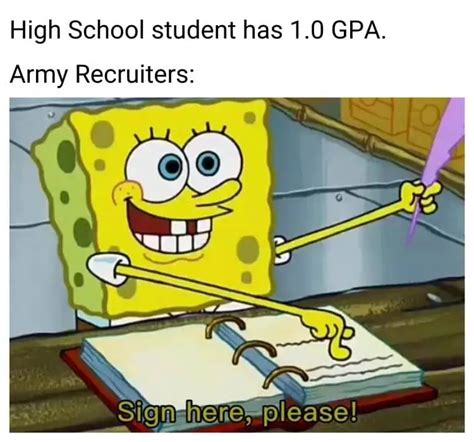 20 Funny Army Recruiter Memes For High Schoolers In 2024