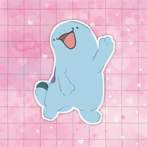 Cute Quagsire Sticker - Etsy