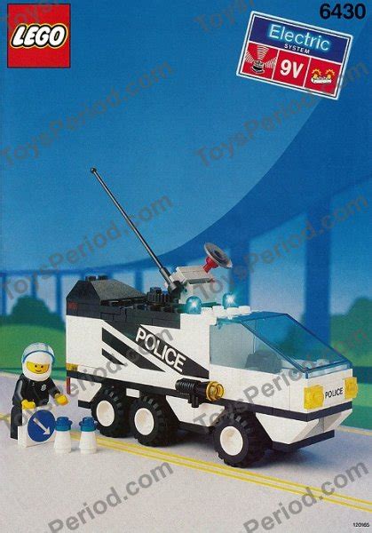 Lego Set 6450 Light Sound Mobile Police Truck With Finland Atelier