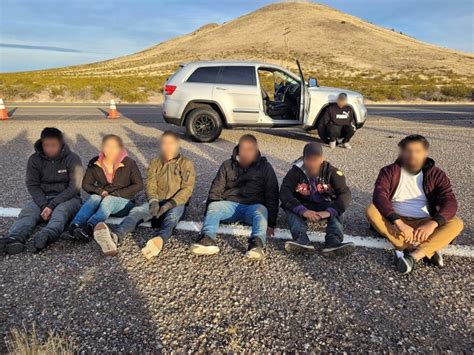 El Paso Border Sector Agents Stop 49 Human Smuggling Incidents In One Week