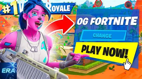 How To Play Og Fortnite Using Project Era In 2023 New Season 5 Easy Youtube