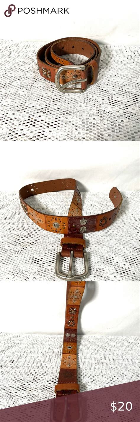 Fossil Men’s Belts | Distressed leather belt, Fossil accessories, Brown ...