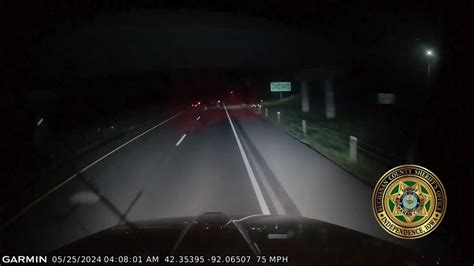 Overnight Crash On I 380 Captured On Dashcam Driver And Passenger Not