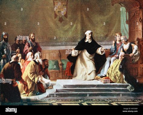 Expulsion of Jews from Spain, 1492. Artist: Unknown Stock Photo - Alamy