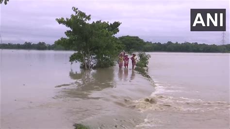 Ani On Twitter Watch Several Villages In Assam Flooded Following