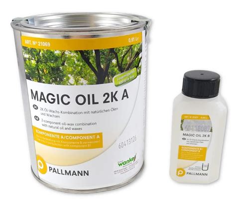 Pallmann Magic Oil 2K A B Parkettöl 1 L Parkett Wanke