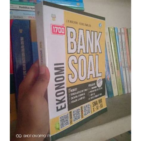 Jual BUKU 1700 PLUS BANK SOAL EKONOMI SMA MA BUKU SOAL EKONOMI BUKU