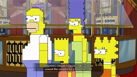 Modern Simpsons Meet 8 Bit Simpsons Retro Simpsons The Simpsons Game Youtube