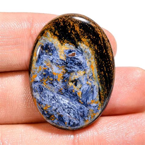 Natural Pietersite Oval Shape Cabochon Loose Gemstone X X Mm