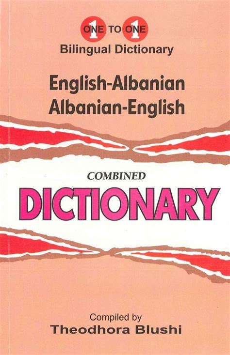 English-Albanian & Albanian-English One-to-One Exam Dictionary - Bay ...