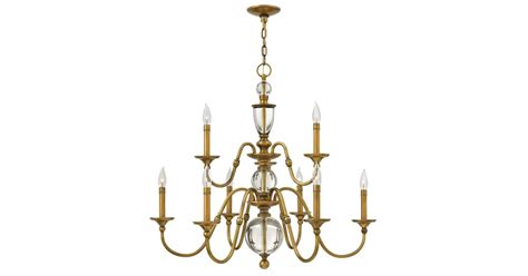 Hinkley Lighting 4958HB 9 Light 2 Tier Candle Style Build