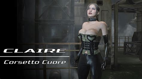 Claire Corsetto Cuore Resident Evil Claire Mod K Fps Youtube