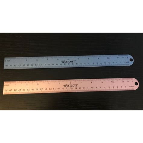 Westcott Other Westcott Stainless Steel Office Ruler With Non Slip