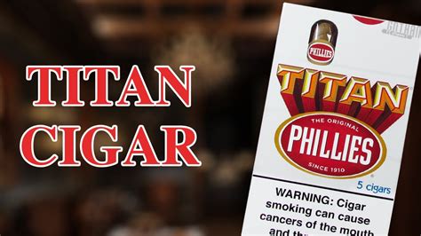 Titan Phillies Cigar سيجار تيتان Youtube