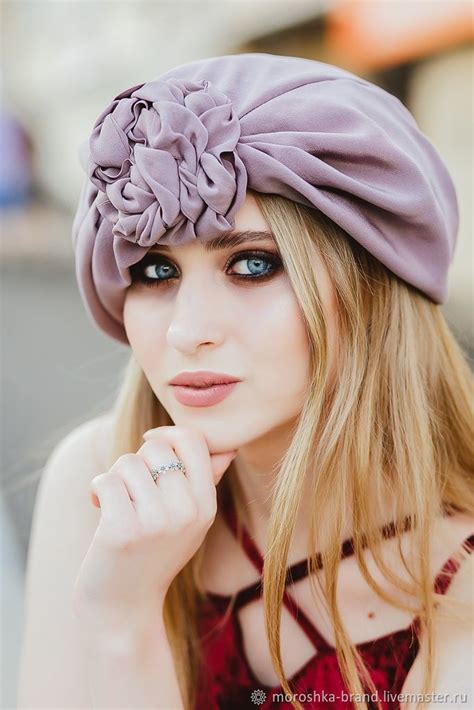 Женская чалма на голову ЛОЛА. Модная шапка тюрбан летняя, не повязка на ...