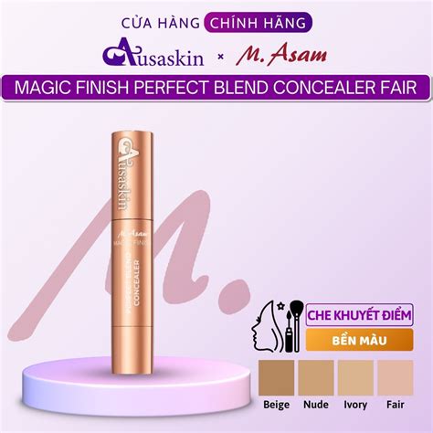 Che Khuyết Điểm Dạng Thỏi M Asam g Magic Finish Perfect Blend Concealer Fair Beige Ivory Nude