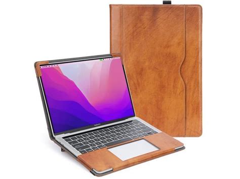 Tytx Compatible With Macbook Air Genuine Leather Case With Vents And