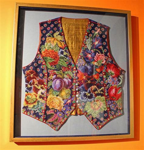 Embroidered Waistcoat Kaffe Fassett A Life In Colour By Geraldine Curtis Via Flickr Kaffe