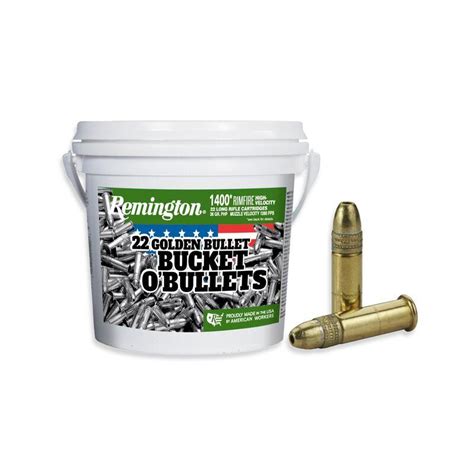 Remington Bucket Of 22 Lr High Velocity 36 Gr Cphp Rimfire Amm