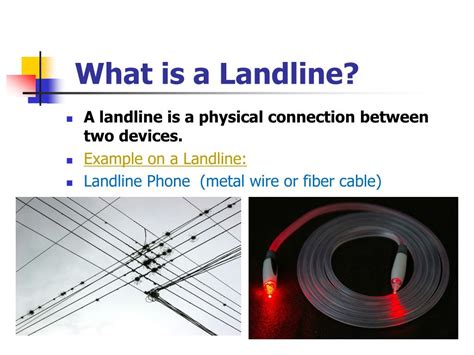 landline communication system powerpoint