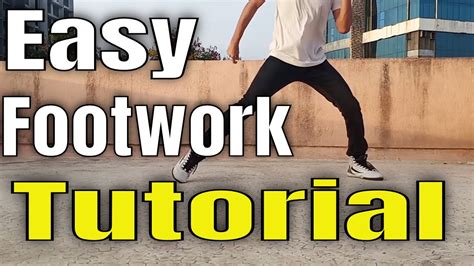 Simple Footwork Tutorial For Beginners How To Footwork YouTube