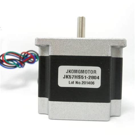 Stepper Motor Nema23 Round Shaft Jk57hs51 2804 Step Motor And