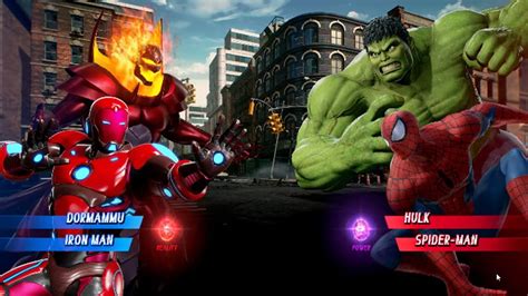 Dormammu Ironman Vs Hulk Spider Man Very Hard Ai Marvel Capcom