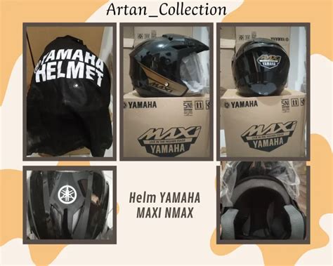 Helm Yamaha Maxi Nmax Aerox Lexi Original Sni Lazada Indonesia