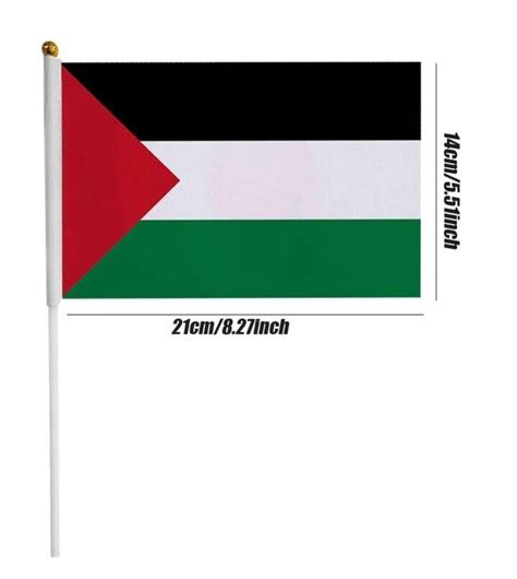 Small Palestine Handheld Flag Free Gaza Sydney