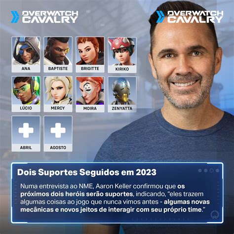 Overwatch Cavalry Pt On Twitter Trar Dois Novos Suportes Em