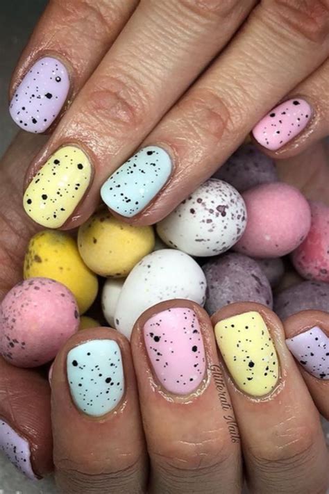 26 Cute Easter Nail Ideas For Spring 2021 Easter Nail Colors