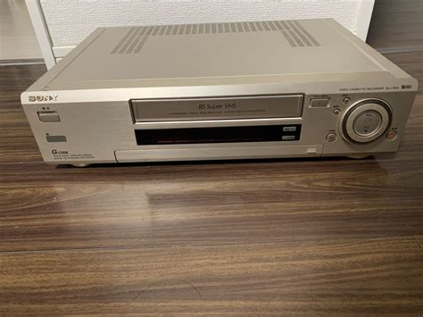 Yahoo オークション Ys658 Sony Vhsビデオデッキ Slv Rx9 現状品 ソ