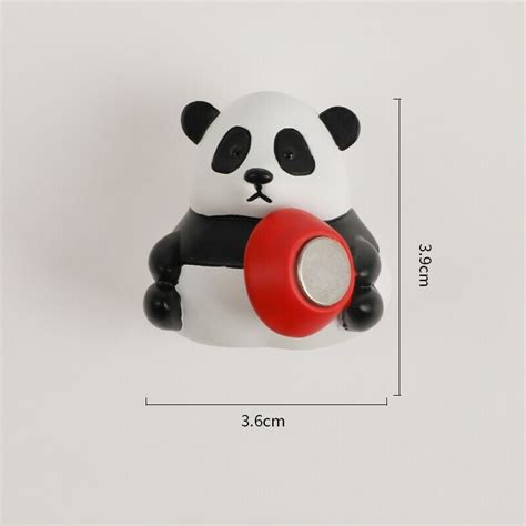 Panda Fridge Magnets Cute And Fun D Panda Magnets In Models