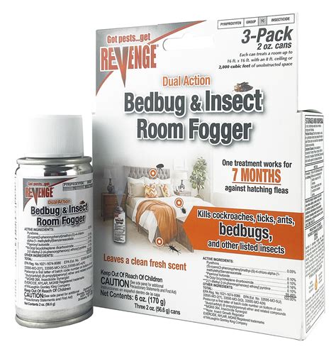 Dual-Action Bedbug & Insect Room Fogger - Bonide